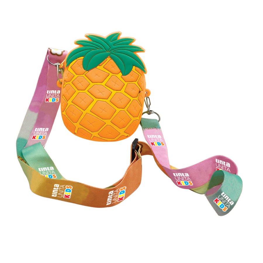 BORSA CON TRACOLLA IN SILICONE ANANAS TU KIDS